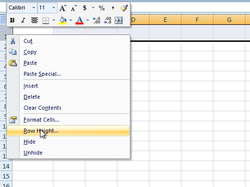 How To Make The Rows Bigger In Excel