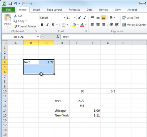 How To Select Multiple Cells In Excel Howtech 5007