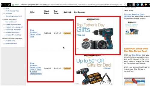 Amazon advertises ads for Holidays and special discounts