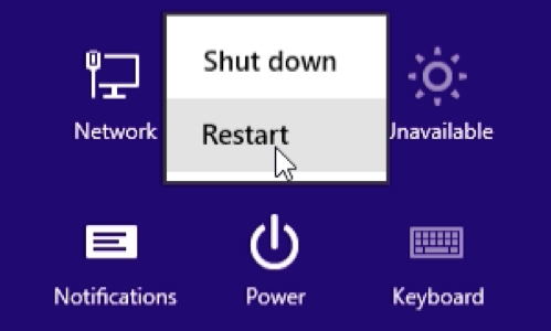 Restart your PC