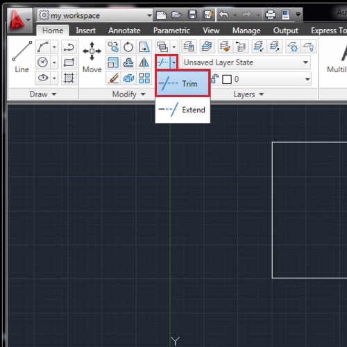 How to Trim in AutoCAD | HowTech