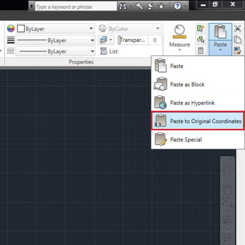 autocad lisp copy to clipboard