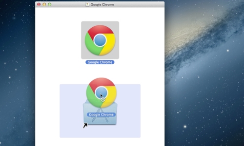 default chrome look for mac