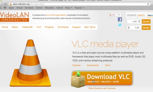 mac change default video player to vlc