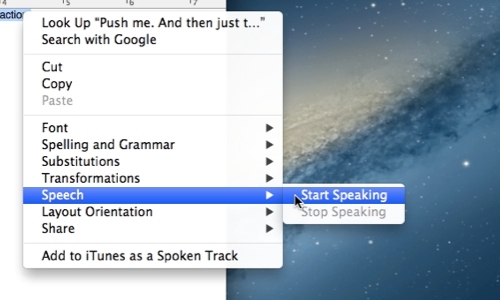 speech to text mac shortcut