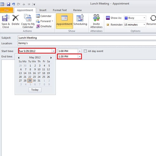 How to Set Appointments in Outlook HowTech