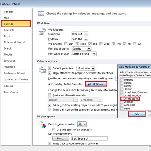 How Do I Add Holidays To My Outlook Calendar prntbl
