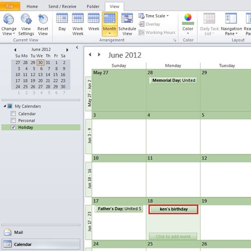 How to Set Events and Holidays in Outlook HowTech