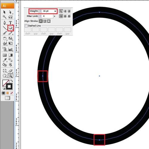 Draw a circle