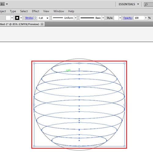 Make ellipses