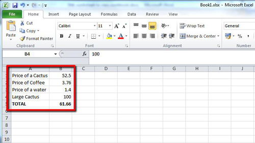 excel solve formula