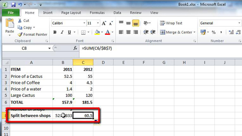 excel for mac how to do exponent formula