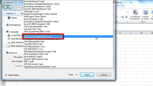 pipe delimited csv excel