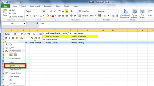 how-to-make-address-book-in-excel-2010-howtech