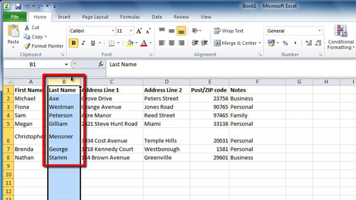 how to add a custom list for data in excel 2010 on a mac