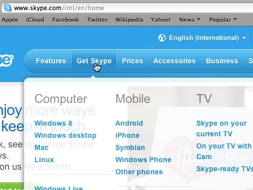 how to download skype on mac