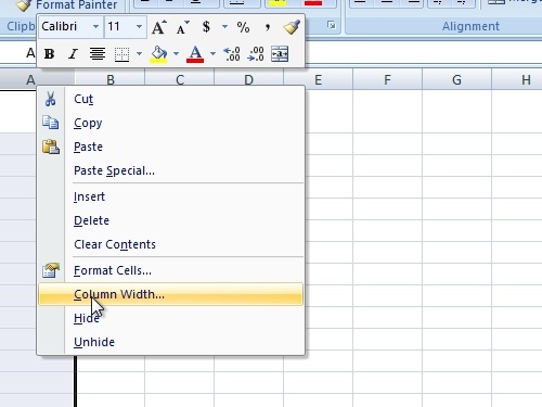 How To Make Excel 2007 Cell Bigger Howtech 2219