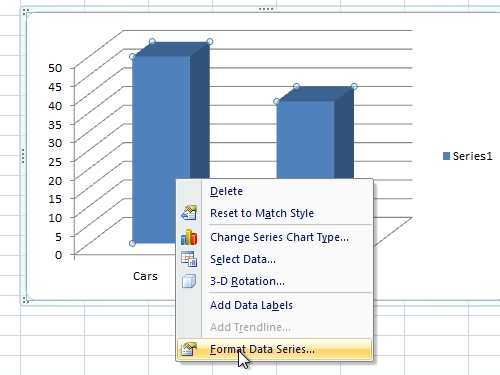 How to make Excel 2007 Chart Bars wider | HowTech