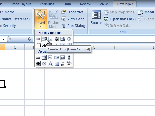 how-to-add-excel-2007-combo-box-howtech