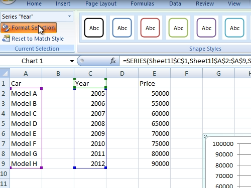 switch axis in excel for mac