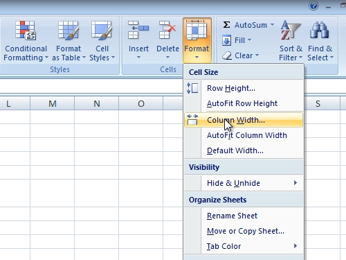 How To Change Specific Cell Size In Excel