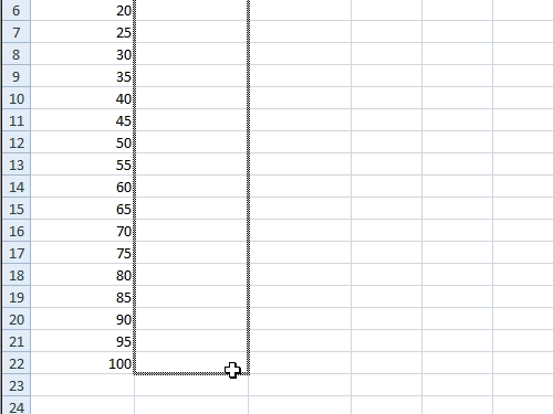 Edit all rows with the same formula