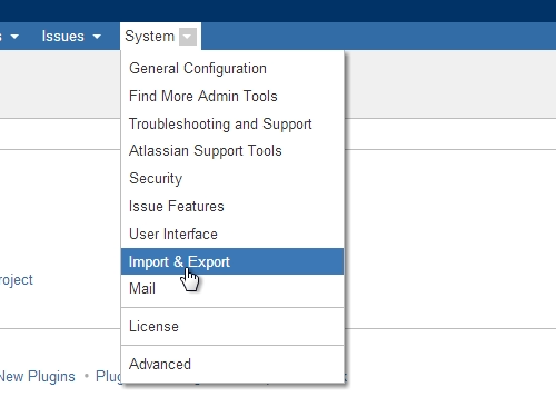 Import CSV file in the JIRA application