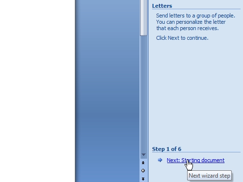 mail merge from excel to word