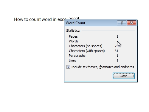 Open Word Count