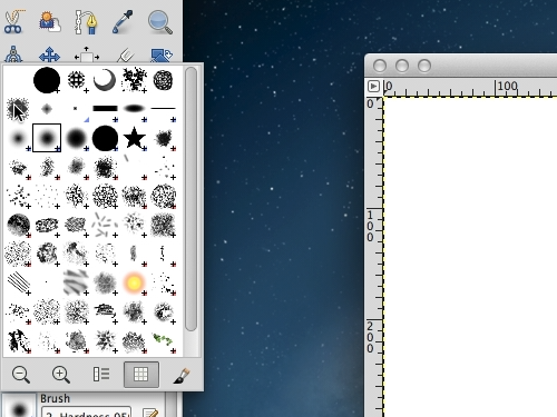 drawing in gimp for mac