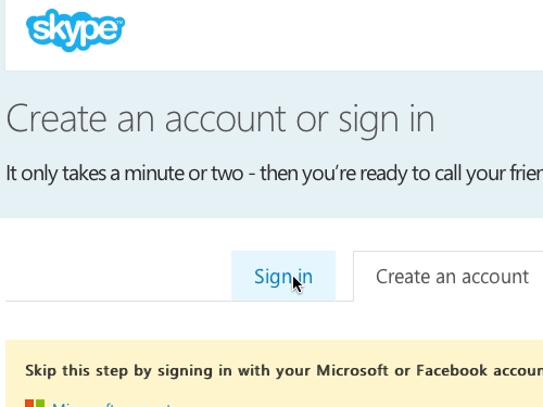 unable to sign into skype for business mac