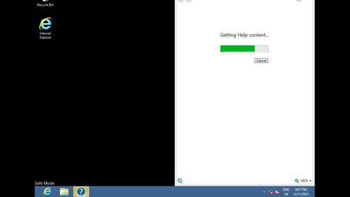 Windows 8 safe mode