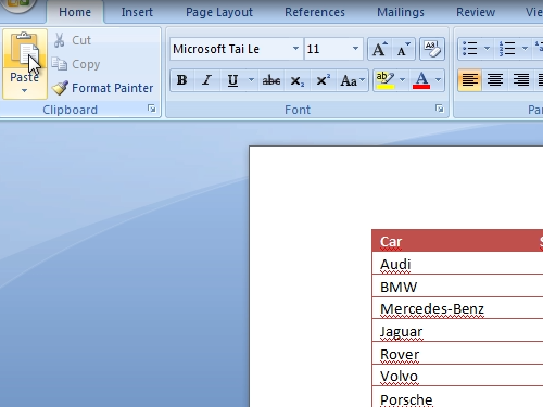 How To Create Word 2007 Document From Excel HowTech