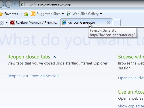 Go to favicon-generator.org