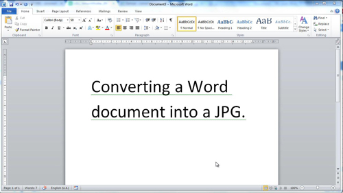 convert jpg to word for