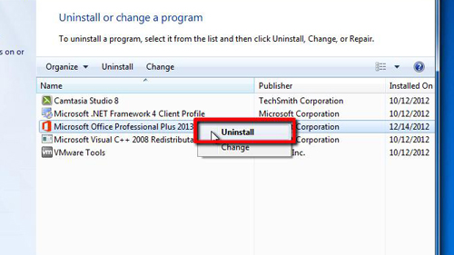 office 2013 uninstall tool