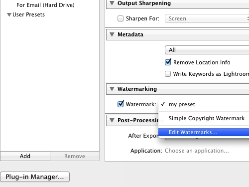 excel for mac remove watermark