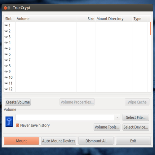 uninstall truecrypt