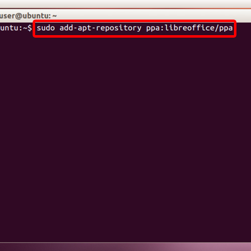 Add repository ppa for libreoffice