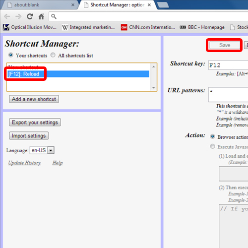 inqscribe change shortcuts