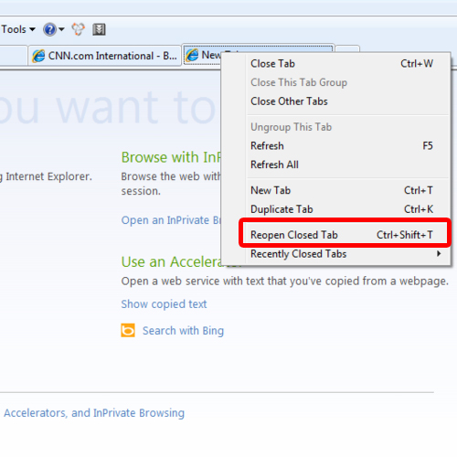 restore closed tabs internet explorer