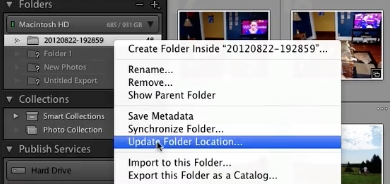 right-click on each of the folders on the old drive and select “Update Folder Location”