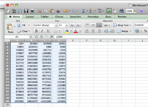 how to create a name range in mac excel 2013