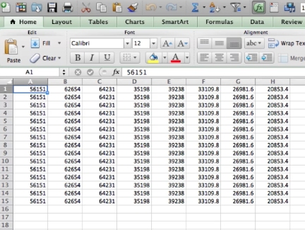 XML file will open in excel as a spreadsheet