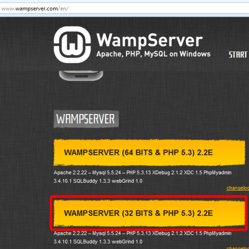 how to use wamp server in windows 7