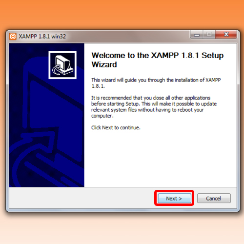 Choose the components for installation Choose the components for installation