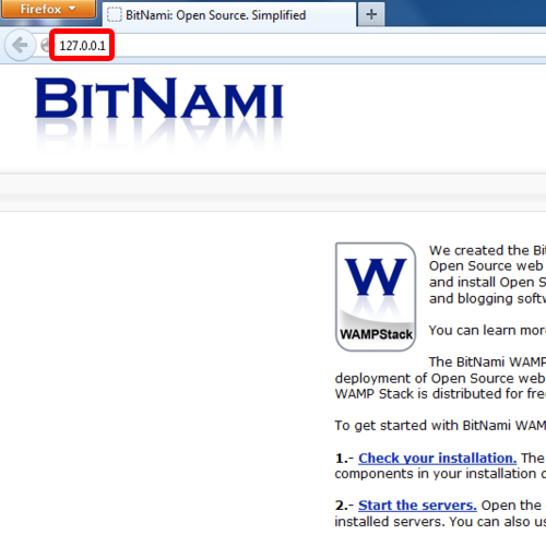 Bitnami path