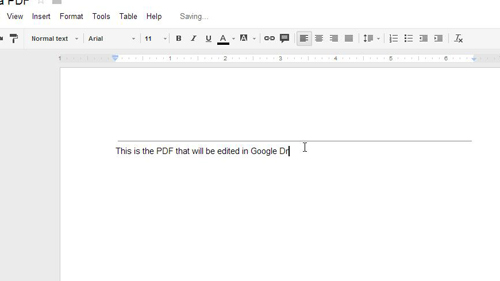 google pdf editor online