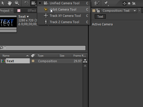 Unified camera tool after effects как включить