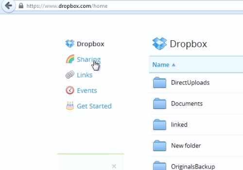 dropbox porn folder